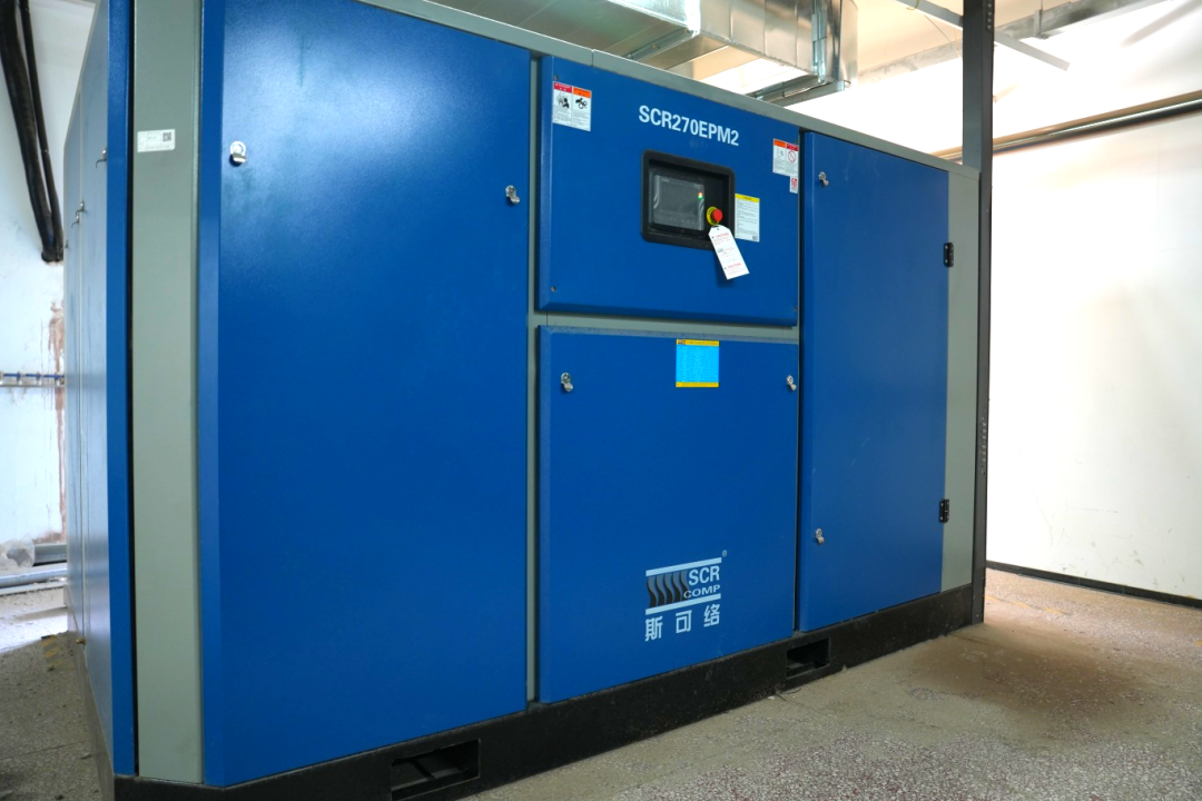 外资头部品牌空压机高温警报频发，某上市医疗器械企业果断选择斯可络！